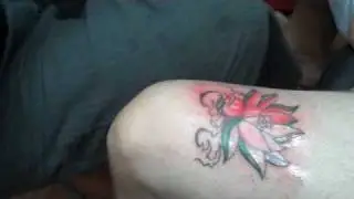 Jeremy getting a Sak Yant