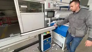 Ozgenc OMRM 105 RF PRO штапикорез с радиолинейкой и автоматической нарезкой (видео 3)