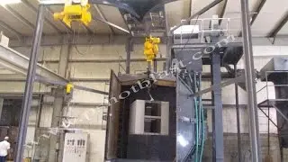 Spinner Hanger Shot Blasting Machine