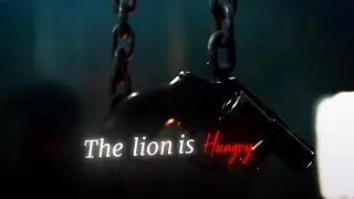 The Lion is hungry, he eat badass whatsapp status pushpa 2 edit