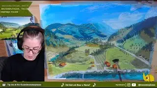 Some large mountains on a large piece of paper - Twitch VOD (18th of August 2021)