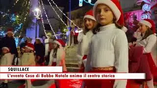 Squillace, l&rsquo;evento Casa di Babbo Natale anima il centro storico