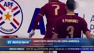 Vinotinto undefeated in Copa Am&eacute;rica Futsal 2026 &ndash; The News Midday Edition 27/01/26