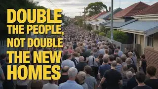 Double The People, Not Double The New Houses