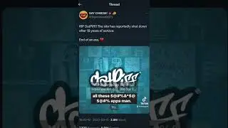 RIP DATPIFF why are humans disloyal #datpiff #mixtapes #rap #2000s