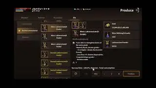 WYD MOBILE KR - 위드 M - Trying to produce Sacred Bless D in Reinforcment Event (3% prob) - 25-17-10