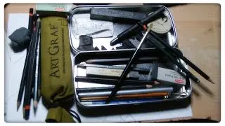 My art supplies (Graphite) (old video)
