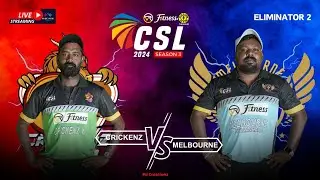 CSL 2024: Eliminator 2 - Crickenz XI 🆚 Melbourne | Thrilling Knockout Clash 🏏🔥