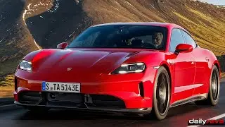 2025 Porsche Taycan GTS J1 2 | Driving & Design Details !