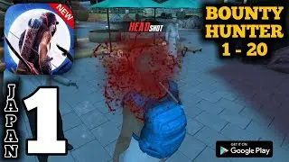 Ninja's Creed - JAPAN Bounty Hunter 1 - 20 Gameplay Walkthrough (Android, ios)
