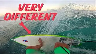 Older Thrusters are very different from modern surfboards.