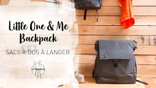 Sac &agrave; dos &agrave; langer | Vintage Little One & Me Backpack Reflective | L&Auml;SSIG