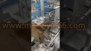 Tray Former Cardboard Box Erecting Machine Efficiency Carton Erector#machine #cartonboxmachinery