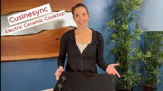 Cusinesync Electric Ceramic Cooktop, quick heat up, large knobs! #cooktop #cooking #stove