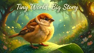 A Sparrow&rsquo;s Tiny Big World 🕊️🌿 | Cozy Ghibli ASMR Bird Story for Relaxation & Sleep