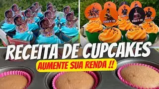 GANHE DINHEIRO COM ESSA RECEITA DE CUPCAKES /  COMO FAZER CUPCAKE