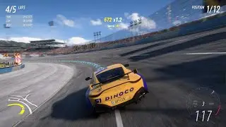 Forza but it's Cars the movie with Cruz and Jackson storm and mater francsco
