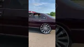 1996 Caprice Squatting on 26s headed to cars show