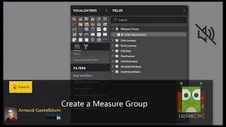 Power BI - Create a Measure Group