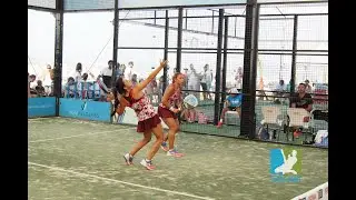 Vamos Pádel. Paula Josemaría y Valeria Pavón contra Delfi Brea y Ana C. Nogueira