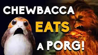 Chewbacca Eats a Porg - Star Wars - The Last Jedi Alternate Scene