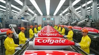 From Animal Bones to Toothpaste 😱 Inside the World&rsquo;s Largest Toothpaste Factory