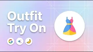 ✨ Генератор виртуальных моделей - Процесс примерки одежды Nano Banana