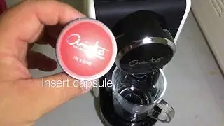 Arristo coffee making process