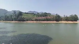 Mattupetty Lake at Munnar, Kerala