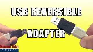 Двусторонний адаптер USB 2.0 &mdash; подключайте USB-кабель в любом направлении #3819