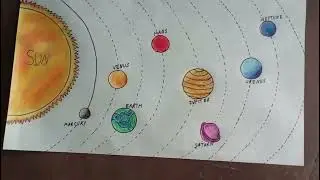 #solar system 🌍🌍🌐school project #