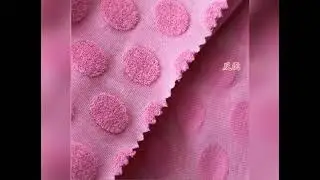 Knit Weft Jacquard 3D Dobby CVC 80/20 Towel Terry Fabric for Garment