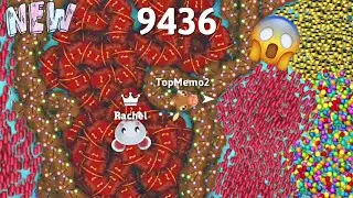 Эпический геймплей Snakeio Самая вкусная Snake Io 🐍 Игра Top Memo 2