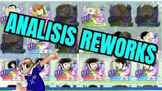 ANALISIS REWORKS!! KALTZ Y BROLIN TOP? ALGUNO USABLE? AJUSTE DE JUGADORES CAPTAIN TSUBASA DREAM TEAM