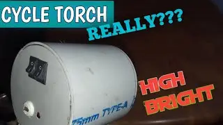 Cycle Torch || Homemade Torch For Cycle || सबसे अच्छा साइकिल Torch || Technical Ktd