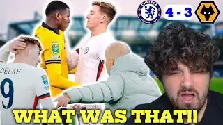 What Did I Just Watch?! Delap Red Card & A Second Half Disaster. Chelsea 4-3 Wolves Review.