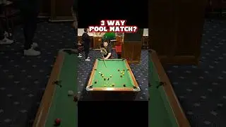 Матч 3 на 3, но кто победит? #8ballpool #бильярд #пул
