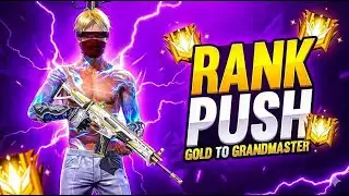 GOLD ➜ GRANDMASTER IN DAY 1 😈 | FREE FIRE CS RANKED PUSH
