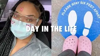 DAY IN THE LIFE OF A PHLEBOTOMIST & YOUTUBER  DURING C0R0NADAV!RUS... | KIRAH OMINIQUE