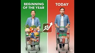 💸My Grocery Bill is HOW MUCH?! | Comparing Prices from the beginning of the year to Today #pricess