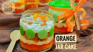 EASY ORANGE JAR CAKE RECIPE | JAR CAKE RECIPE WITHOUT OVEN | എളുപ്പത്തിൽ ഒരു അടിപൊളി ജാർ കേക്ക് |