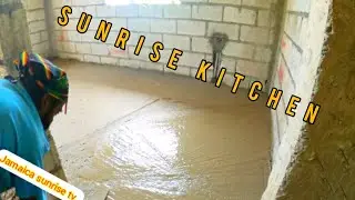rastaman casting a kitchen flooring (part 2)