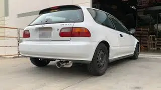 Revel Medallion Touring-S exhaust system for 92-95 Honda Civic Hatchback (T70004R)