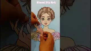 Accessories Paper Doll #paperdiy #paperdoll #papercraft #ytshorts #dollcraft