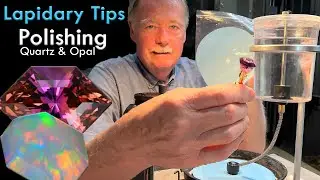 Lapidary Tip: Charging Technique with Dynalap Spectra Laps when Polishing Quartz & Opal