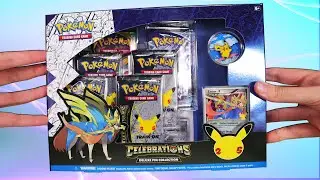 Открываем коробку с пин-кодом Pokemon Celebrations Deluxe!