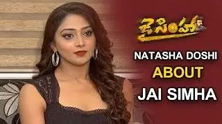 Jai Simha Actress Natasha Doshi Interview @ Jai Simha Press Meet | E3 Talkies