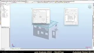 Autodesk Robot Structural Analysis 2022 - Worflow - Live #14