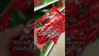 Target 70% off Christmas clearance candy for the win!! #clearance #target