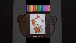 Happy Hug Day 🤗👩&zwj;❤️&zwj;👨❤️ Drawing 🎨 #shorts #drawing #hugday #cute #love